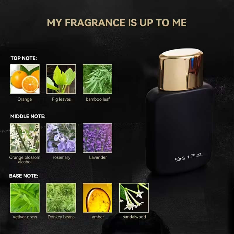 Perfume Fragrance Rose - Erkek Parfümü, Gül, Yasemin ve Vanilya