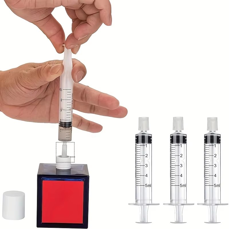 Perfume Fragrance Book - 5 ml'lik şırınga plastik parfüm dağıtıcı