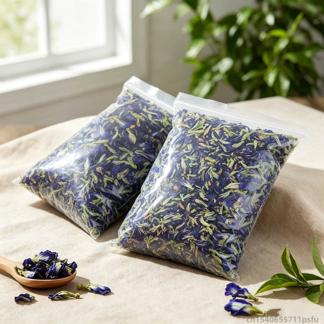 Perfume Villa Fragrance - Doğal Kelebek Orkide Kurutulmuş Çiçek Mavi