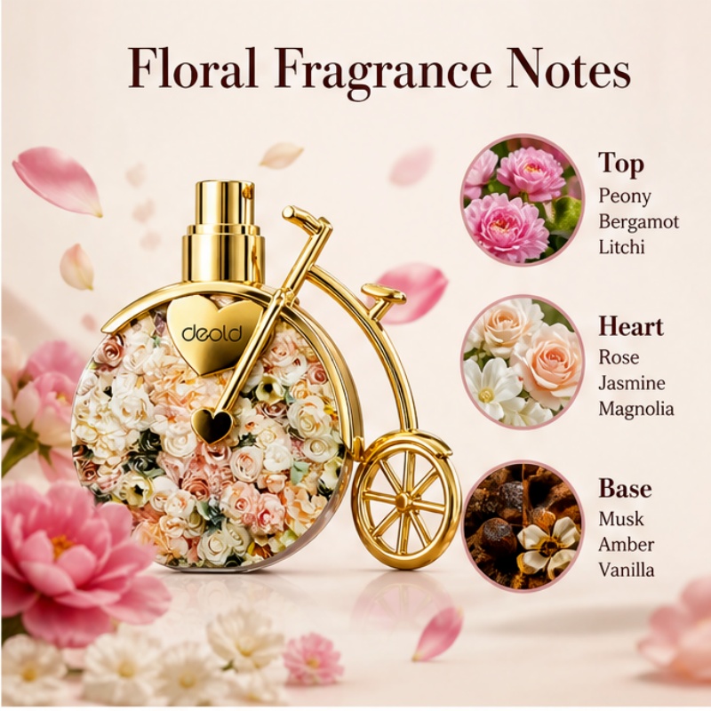 Çiçek desenli bisiklet tasarım - Perfume High Fragrance incelemesi ve fiyatı