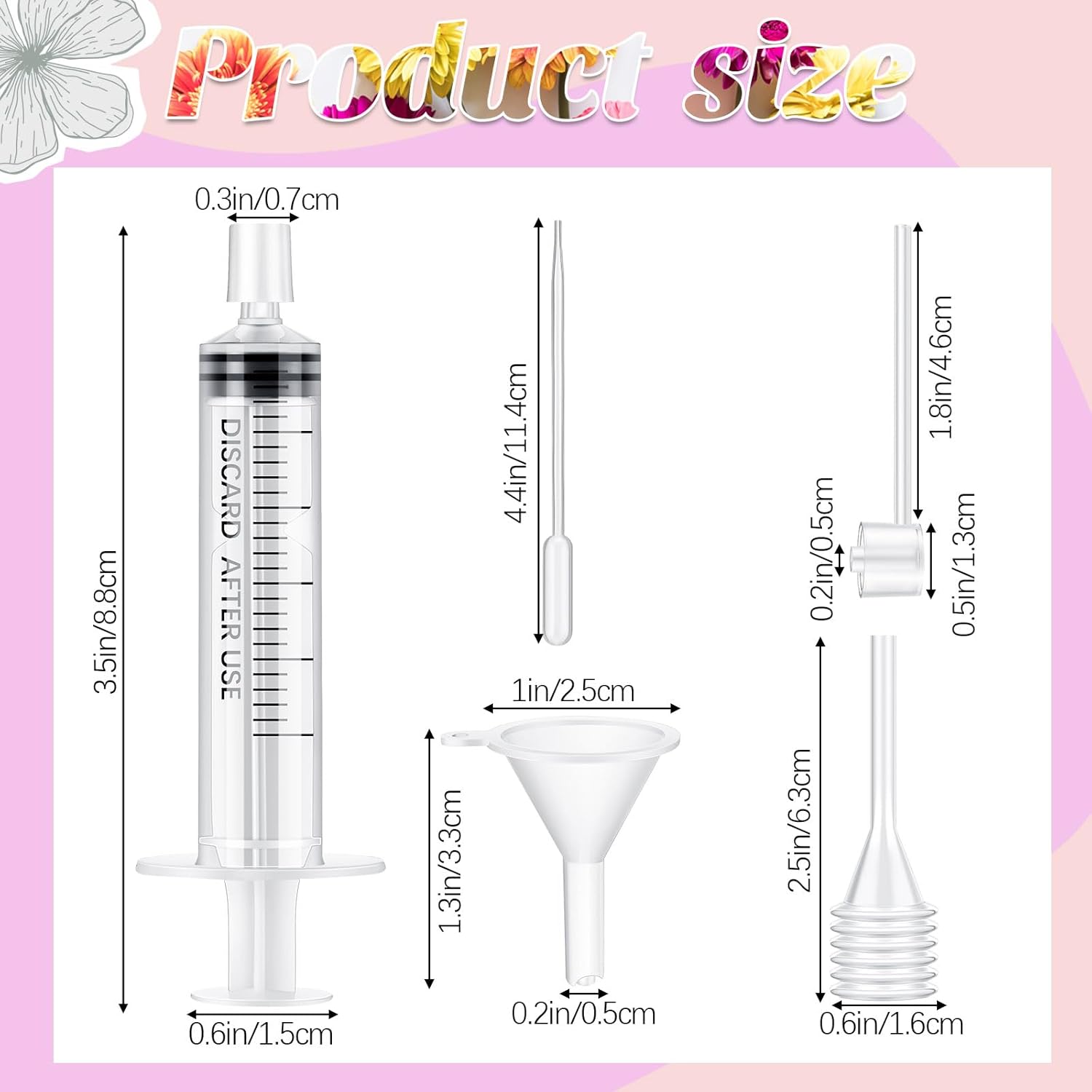 Huni, dağıtım pompası, şırınga - Perfume Fragrance Book incelemesi ve fiyatı