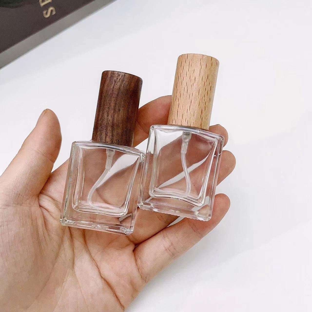 Ahşap kap boş parfüm Atomizer  - Perfume Fragrance Book incelemesi ve fiyatı